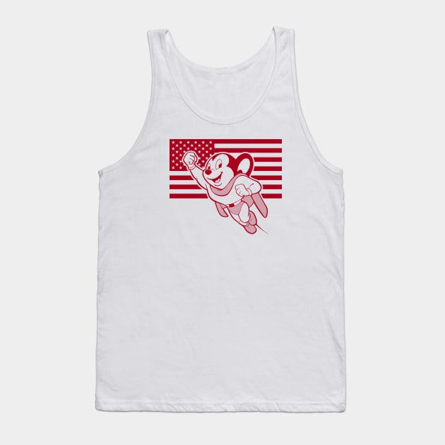 MIGHT - 4th of July Tank Top by ROBZILLA